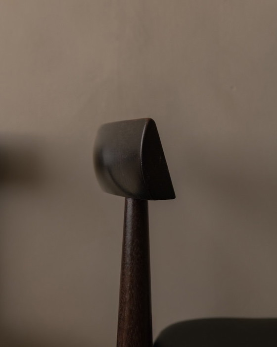 Image 1 of Set van 4 vintage Hans Olsen "Roundette" eetkamerstoelen voor Frem Røjle · Model 631 / 630 serie