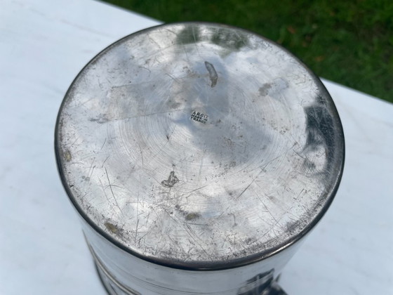 Image 1 of Art Déco 1930 Raffreddatore per champagne Raffreddatore per vino Massé francese