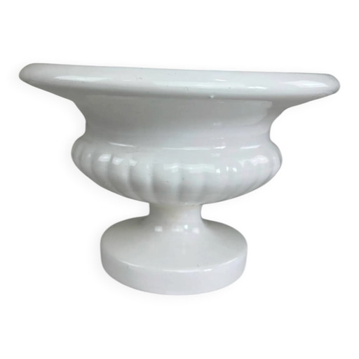 Tazza in ceramica bianca