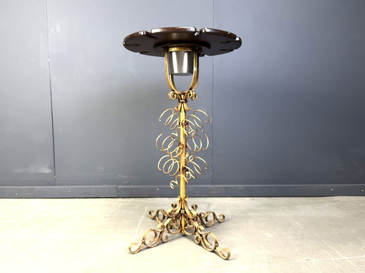 id century bottle and glass holder, 1960s