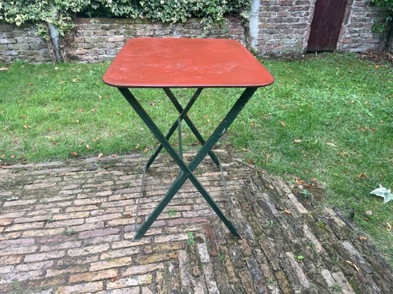 Tavolo da giardino Tavolo da bistrot Tavolo pieghevole Francese – Tavoli da giardino, Iron (photo 10 of 16)