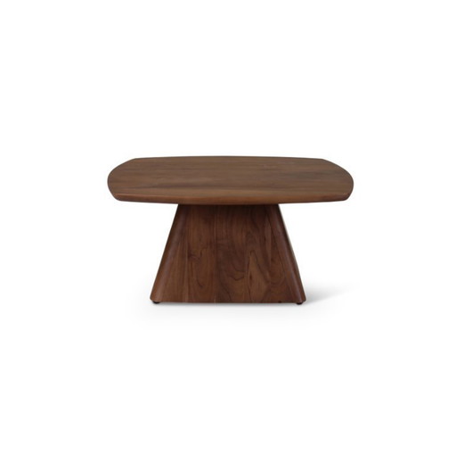 Brauner Couchtisch 80x80