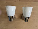 2 bathroom wall lights