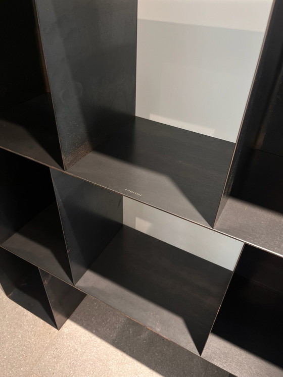 Étagères murales modulaires Franck Robichez, Métal, Noir (photo 7 sur 7)