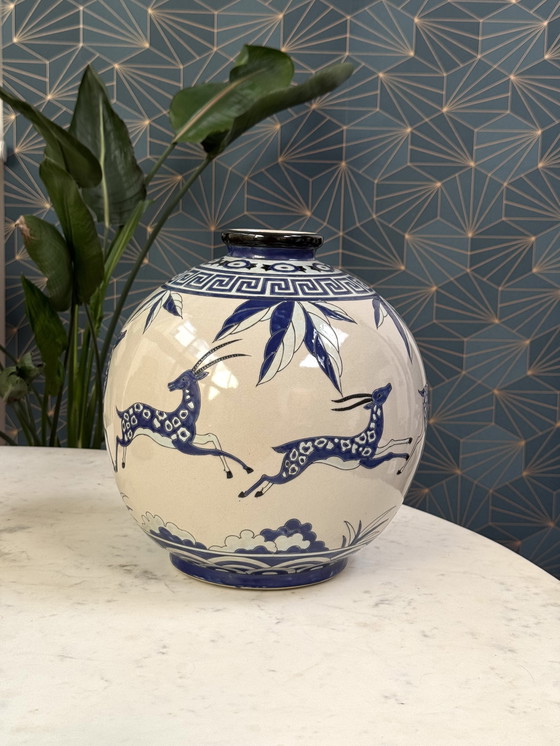 Image 1 of Vaso Art Déco Keralouve (La Louvière)