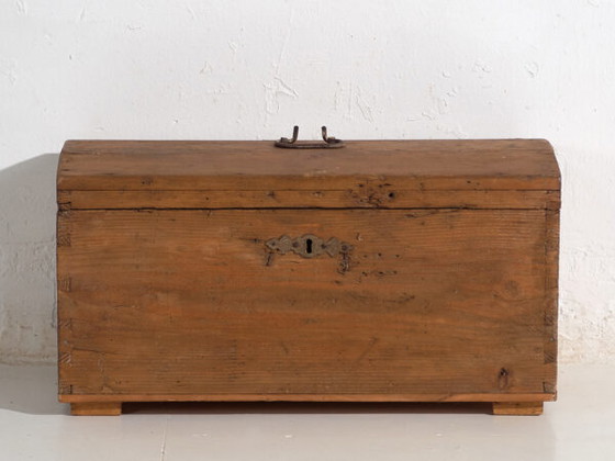 Antieke massief houten kist (ca. 1900) #81 – Opbergkast, Rustic (photo 22 of 40)