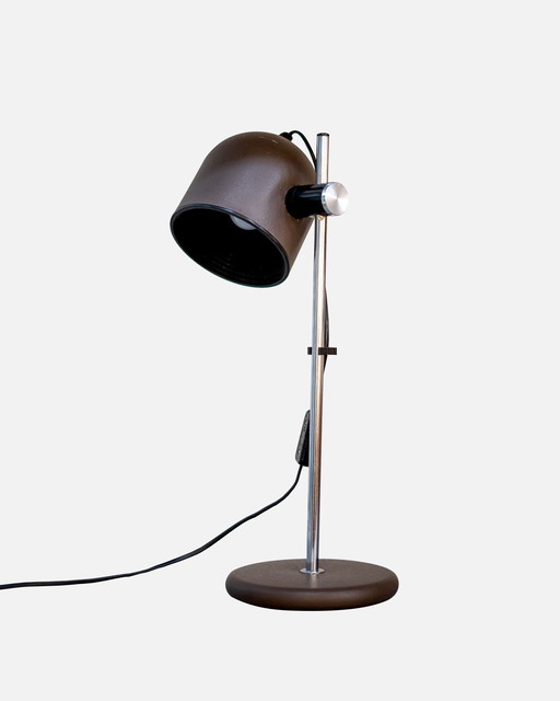 Italian Table Lamp By Targetti Sankey, Space Age Style