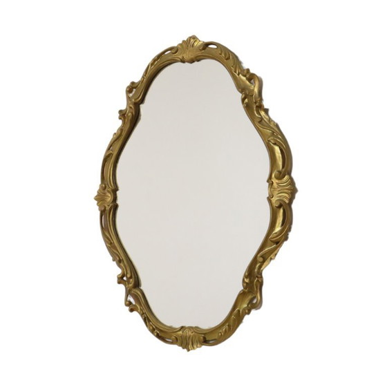 Image 1 of Espejo de estilo barroco italiano de 50 cm