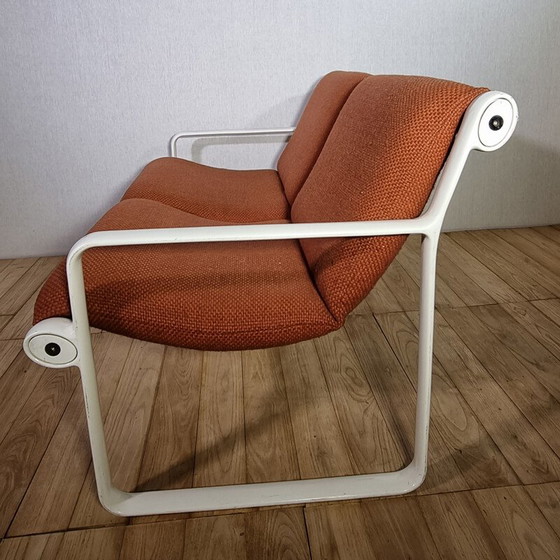 Image 1 of Vintage Sling Sofa by Bruce Hannah and Morrison for Knoll 1970s