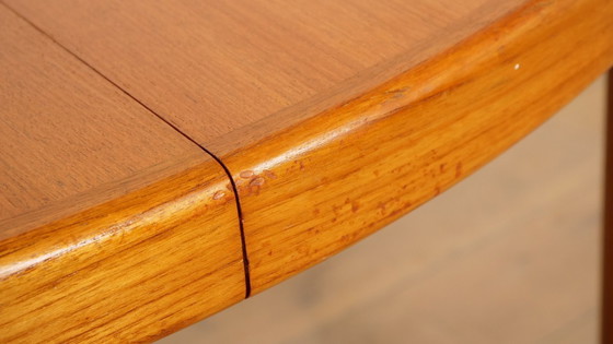 Image 1 of Tavolo da pranzo rotondo vintage | Teak | Allungabile