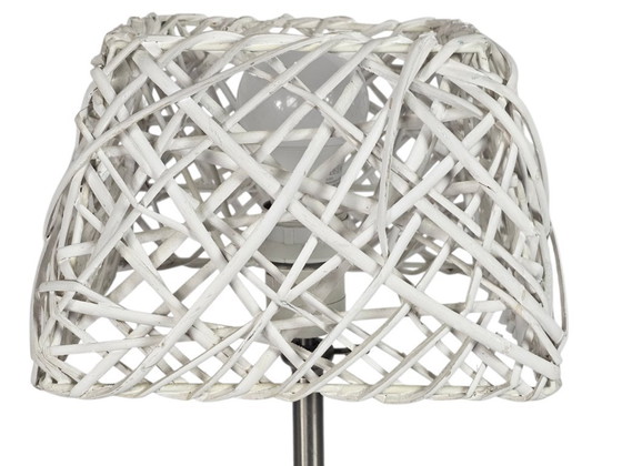 Image 1 of Ikea – Modell Knepp – Typ B0411 – Glas – Nickel – Holz – 90er Jahre