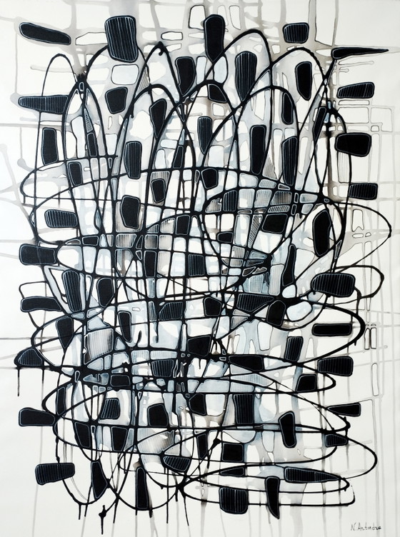 Image 1 of Natia Antadze Abstract Composition XXL