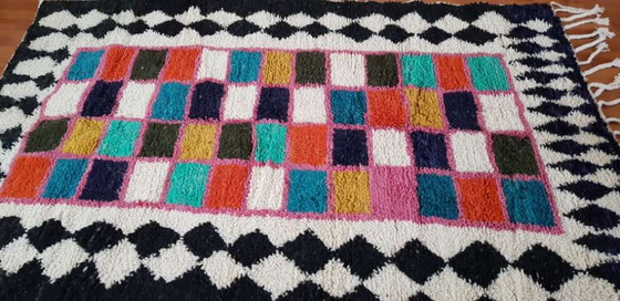 Image 1 of Handgeknoopt Berber kleed wol 235x158cm