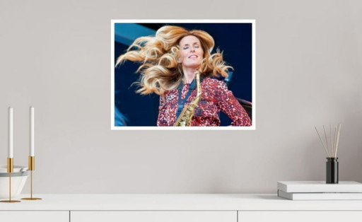 Candy Dulfer Unique Photo Vondelpark 40x30 11-2013 Fine Art Print – fotografie, Paper (photo 2 of 9)