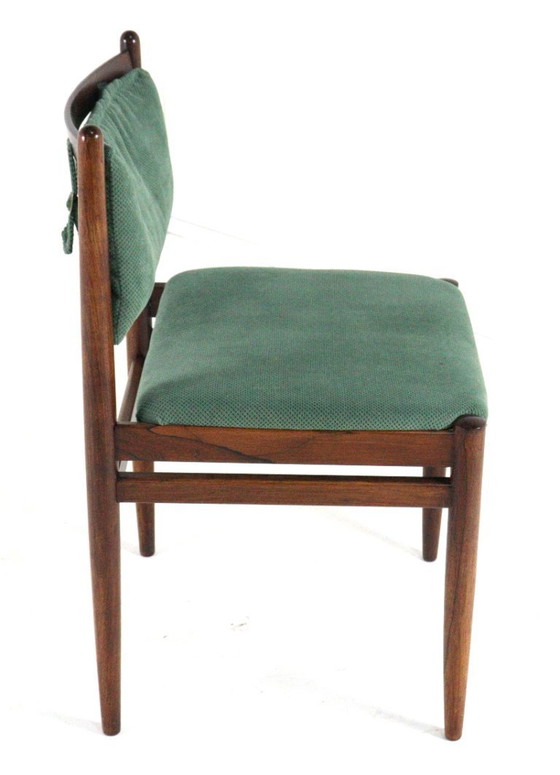 Image 1 of Ensemble de 4 chaises vintage en palissandre « Quern ».