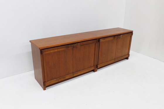 Image 1 of Vintage walnut sideboard by Franz Xaver Sproll, 1960s Switzerland