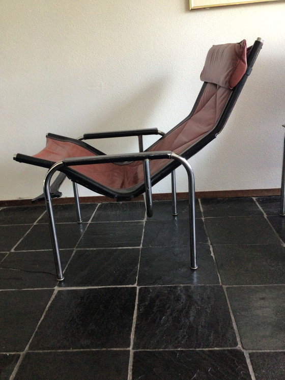 Image 1 of 2 lounge stoelen Hans Eichenberger voor Strässle International