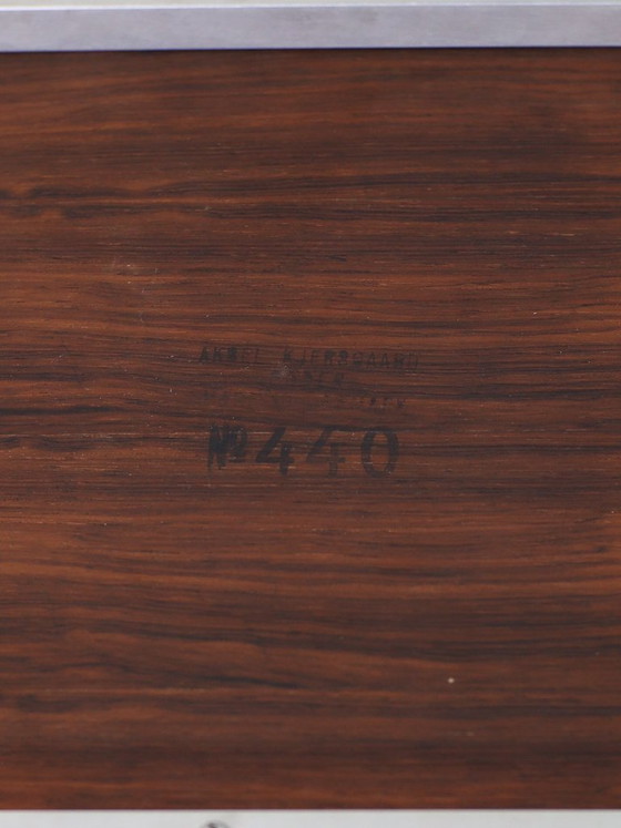 Image 1 of Cassettiera mobile da ingresso Aksel Kjersgaard 440 palissandro cromato