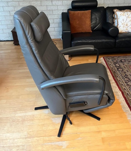 Sillón reclinable de cuero Prominent C-100 con garantía del fabricante. – Sillones reclinables, Leather (photo 6 of 12)