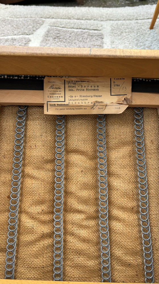 Image 1 of Eetkamerstoelen Casala du milieu du siècle 