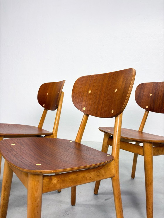 Set 'SB11' Dining chairs by Cees Braakman for Pastoe – Wood (photo 8 of 19)