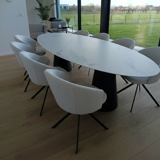 Chaise Beno pivotante