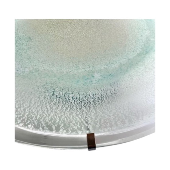 Image 1 of Lampada da parete vintage soffiata a mano, anni '80