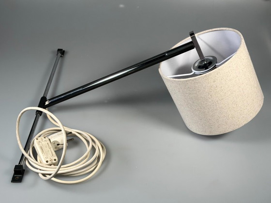 Image 1 of 60er 70er Jahre Wandlampe Wall Sconce ausziehbar Metall Chrom Mid Century Design