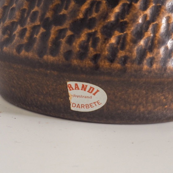 Swedish Ceramic Table Lamp by Henry Brandi for Vejbystrand – Velvet (photo 9 of 13)