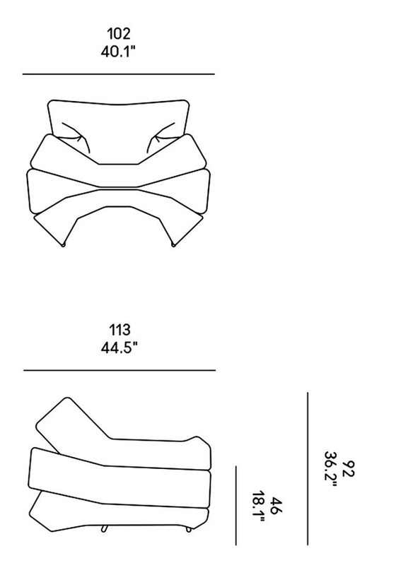 Image 1 of Massadruk fauteuil / Hormoon
