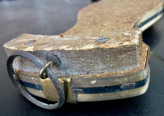 Image 1 of Vintage Banjo barometer, thermometer and hygrometer.