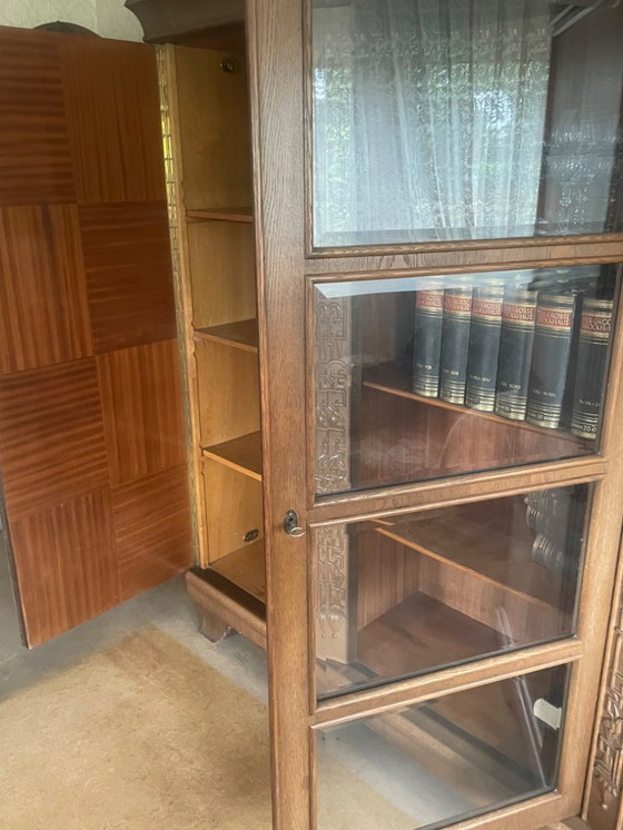 Image 1 of Mobile Art Déco con elementi Chinoiserie