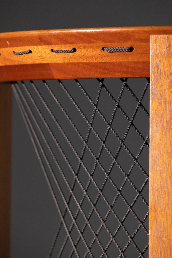 Image 1 of String Chairs by Neils Jørgen Haugesen for Tranekaer, 1980s (Set of 8)