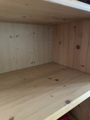 Bücherregal aus massivem Kiefernholz
