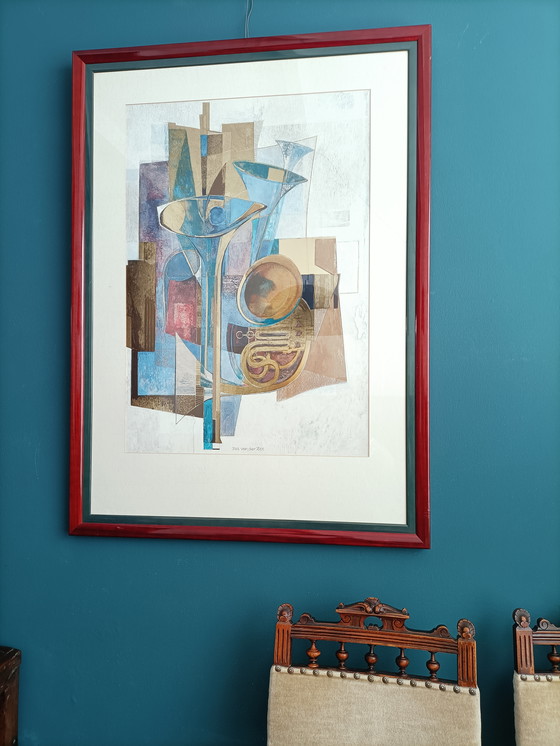 Image 1 of Grande dipinto di Isa van der Zee (1928)