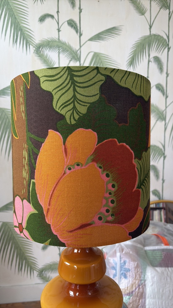 The Rupel / Holmegaard vintage table lamp – Glass, Metal (photo 4 of 9)
