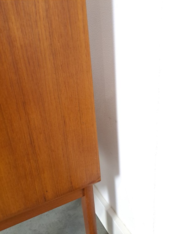 Image 1 of Teak Danish sideboard with drawers vintage