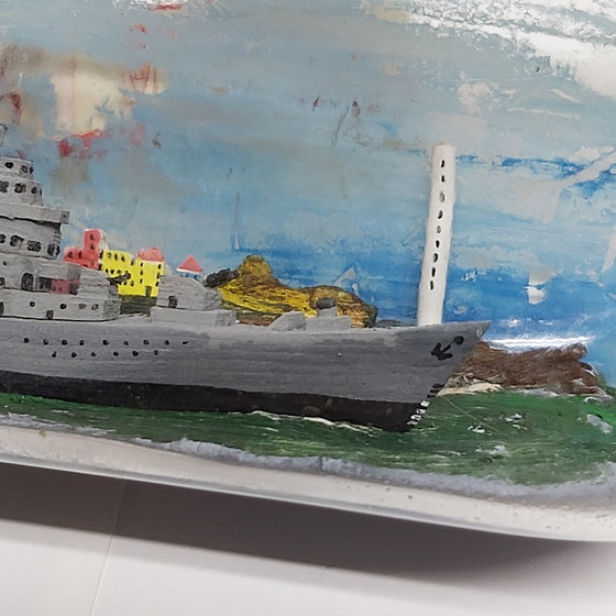 Image 1 of Bateau en bouteille F201 Frégate, Marine brésilienne « Jerônimo de Albuquerque »