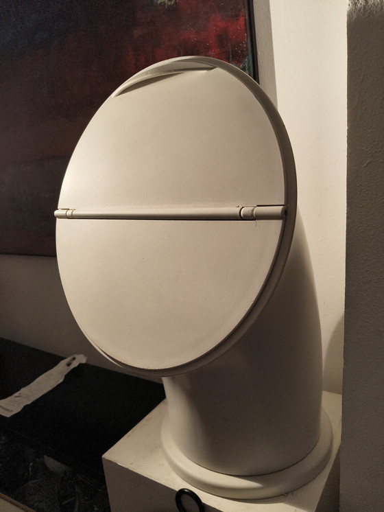 Image 1 of Cestino per rifiuti in plastica italiano in stile vintage, stile spaziale, di Roverdesign