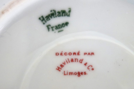 Image 1 of Servizio da caffè in porcellana Haviland per 9 persone, inizio XX secolo, set da 20