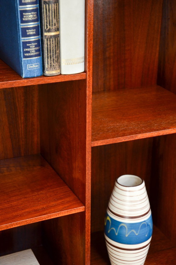 Image 1 of Midcentury Designer Cabinet Hvidt & Mølgaard Highboard Teak Sideboard Vintage 60s