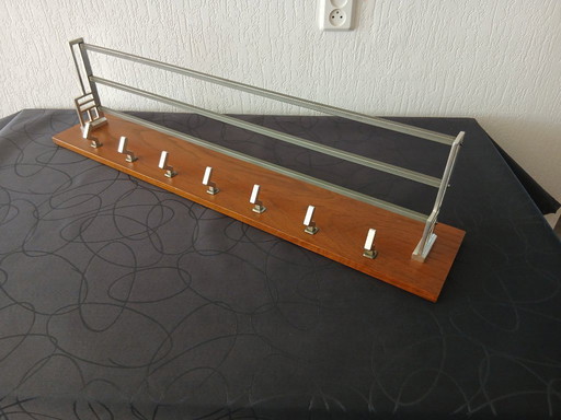 Coat rack – Art Deco – Teak – Vintage