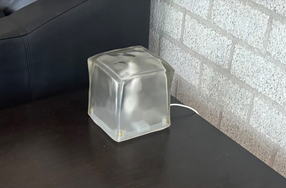 Lámpara de mesa IKEA Iviken Ice Cube, Lámparas de mesa, Vidrio, Plástico, Transparente, Modern (foto 7 de 10)
