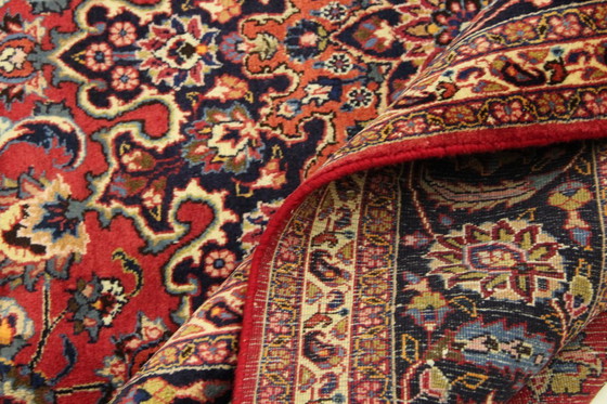 Image 1 of Original Perserteppich Keschan,Kashan Rot 332 x 250 cm Top Zustand Klassik Alt