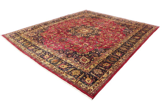 Image 1 of Original Perserteppich Keschan,Kashan Rot 331 x 286 cm Top Zustand Klassik Alt