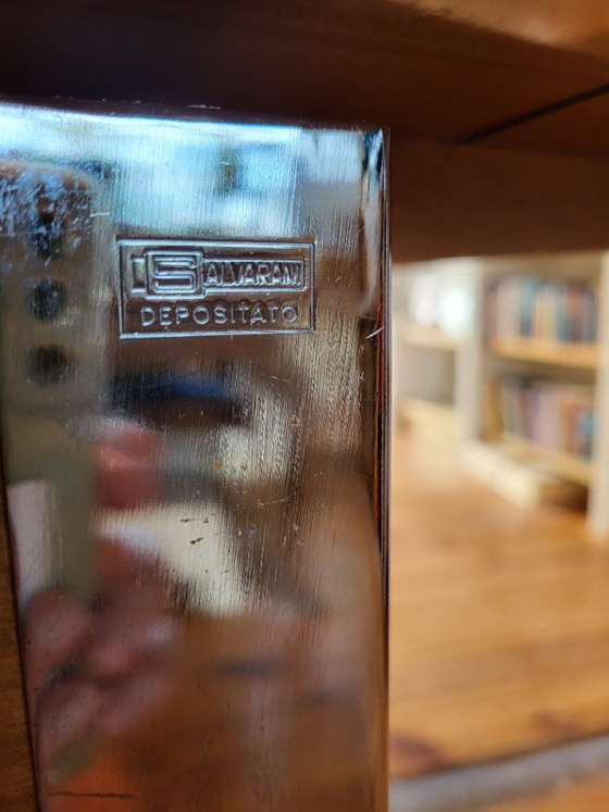 Escritorio/mesa de cocina Salvarani de mediados de siglo – Metal, Wood (photo 3 of 5)