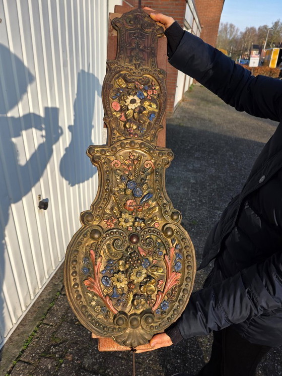 Image 1 of Antico orologio da parete Comtoise francese – Goute Française