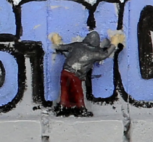 Banksy - Wall Section (Justice) - Multiple - En rupture de stock au WOH !