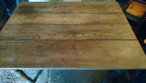 Tavolo in rovere con gambe tornite – Tavoli da pranzo (photo 13 of 14)