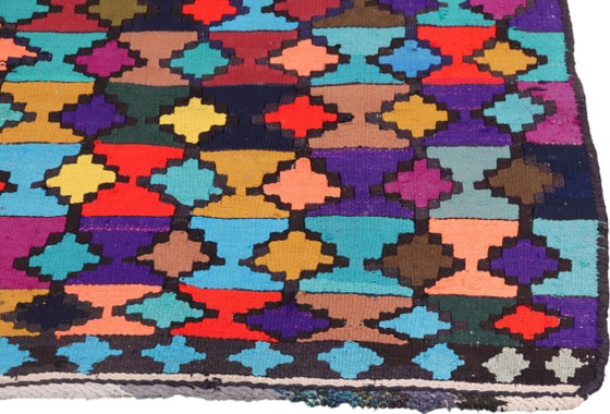 Kelim Modern Caucus Kilim - Art Arménien Vintage – Tapis, Wool (photo 5 of 5)